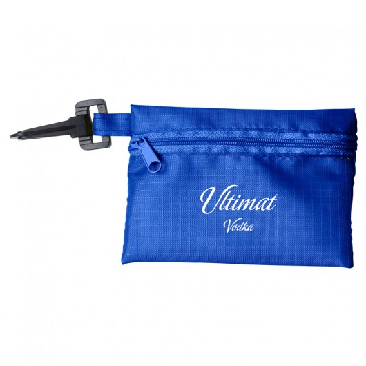 Blue Black Tech Kit Pouches